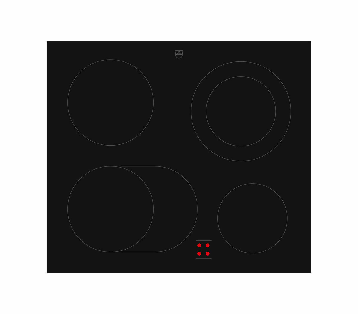 Image of V-ZUG CookTop V400 3112300002 Kochfeld bei nettoshop.ch