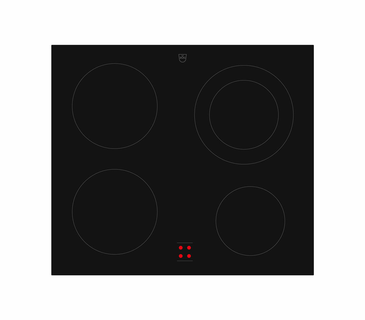 Image of V-ZUG CookTop V400 3111900003 Kochfeld bei nettoshop.ch