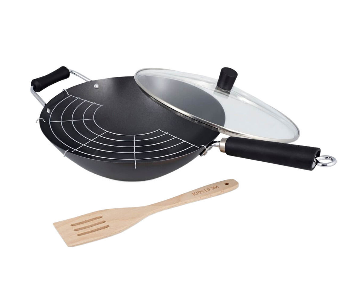 Image of Ken Hom Excellence Wok-Set K-Stahl N/S 4tlg 31c bei nettoshop.ch
