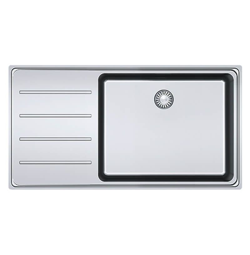 Image of Franke FSX 211-458 Spülbecken Edelstahl links bei nettoshop.ch