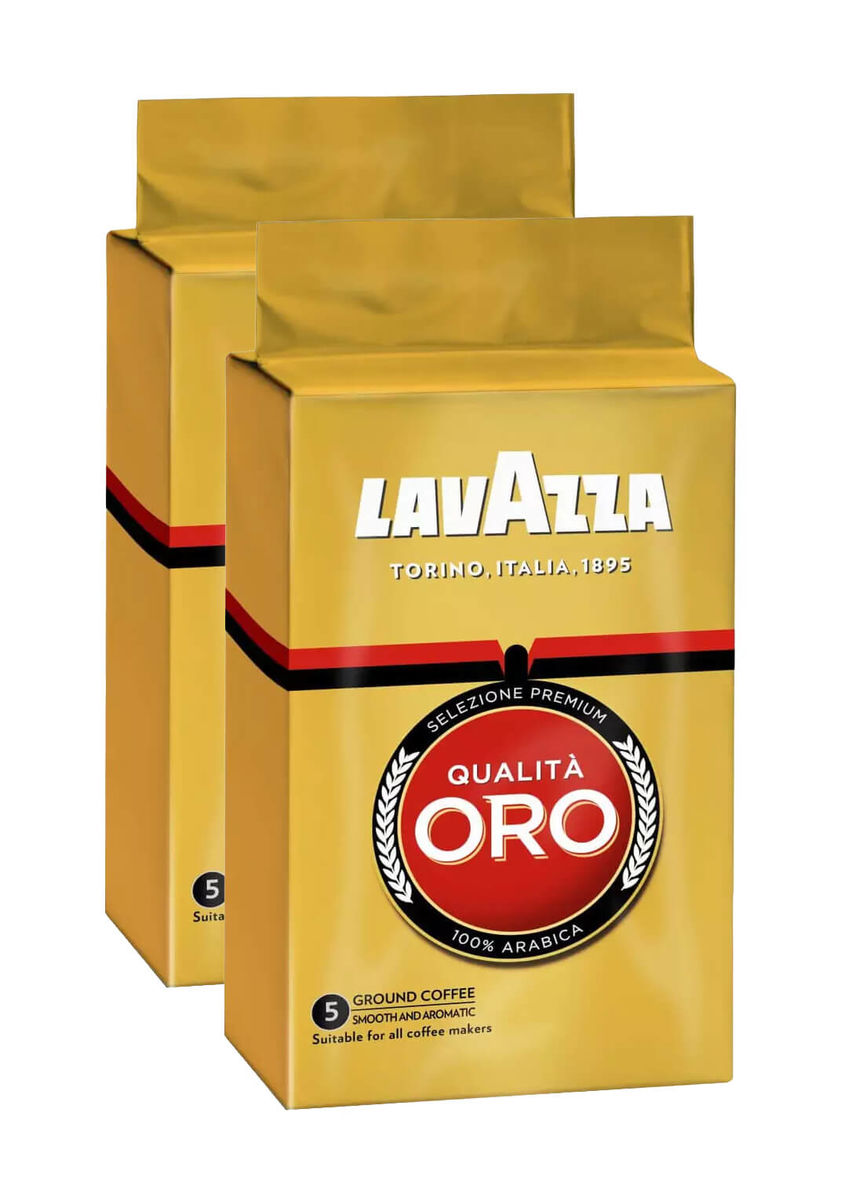 Image of Lavazza Qualità Oro 2x Kaffee Gemahlen 500g bei nettoshop.ch