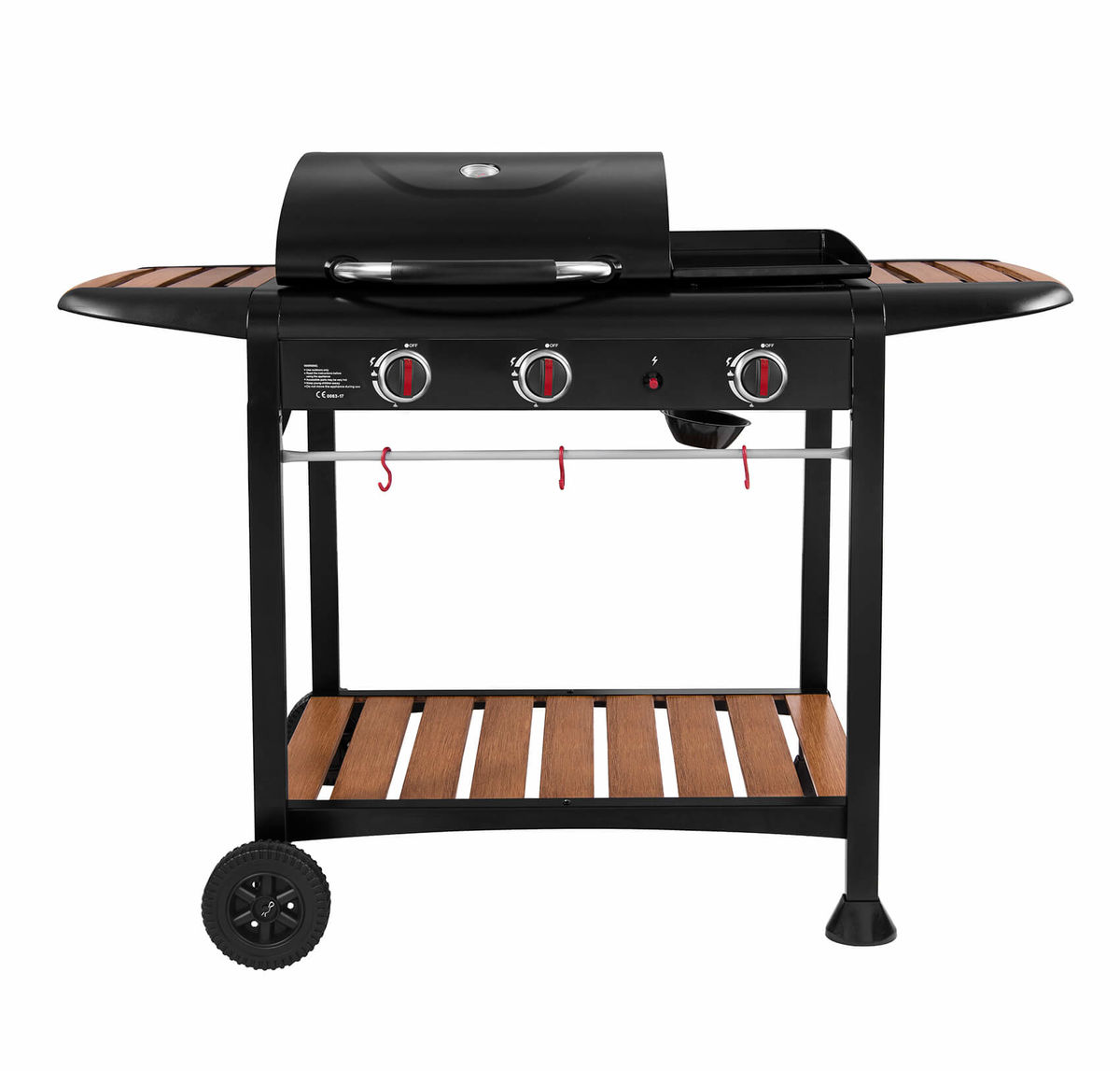 Image of Ohmex OHM-BBQ-4343PLA Grill schwarz bei nettoshop.ch