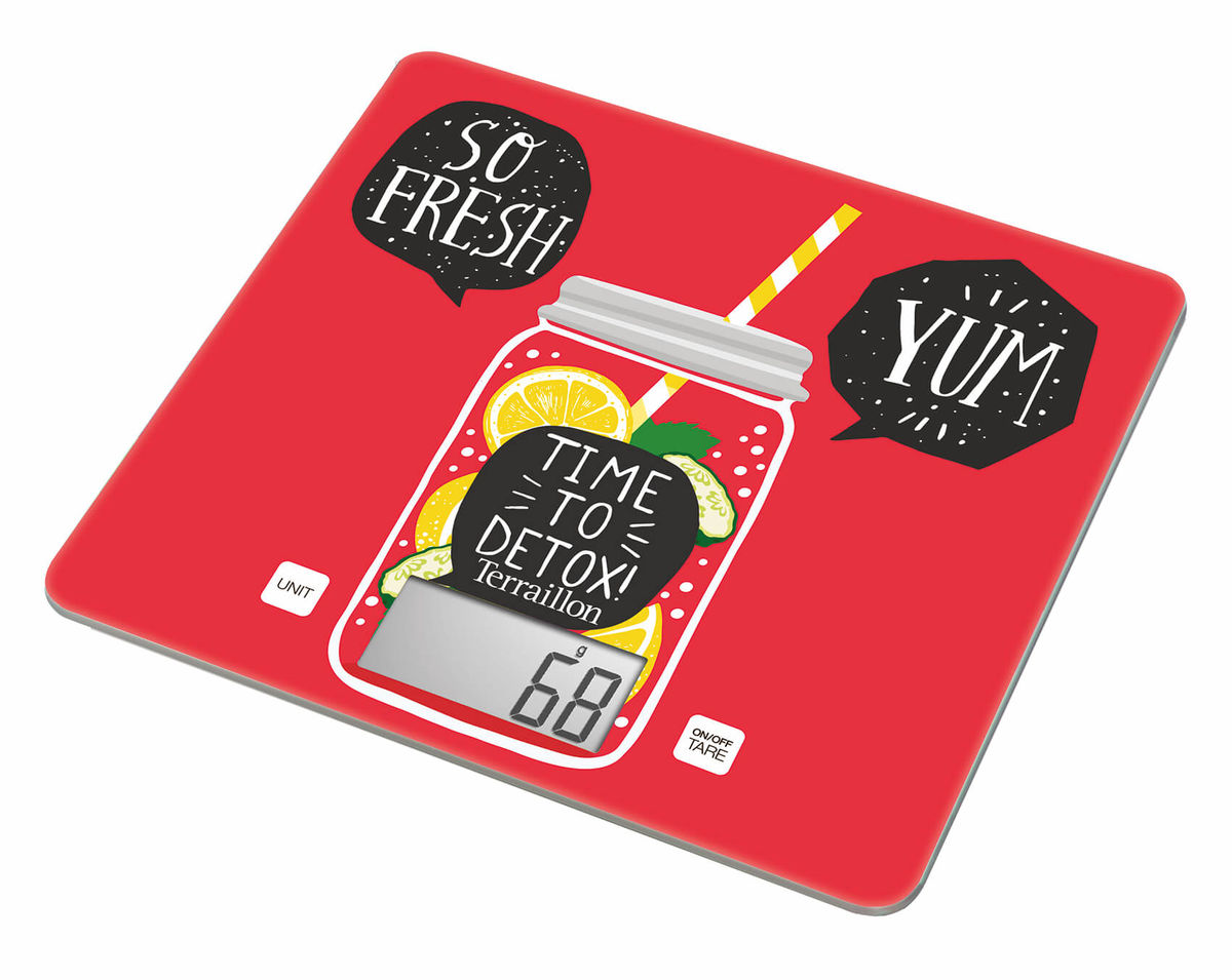 Image of Terraillon T1040 Detox Rot Küchenwaage bei nettoshop.ch