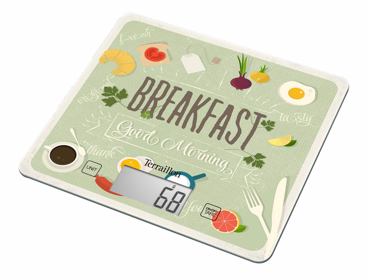 Image of Terraillon T1040 Breakfast Green Küchenwaage bei nettoshop.ch