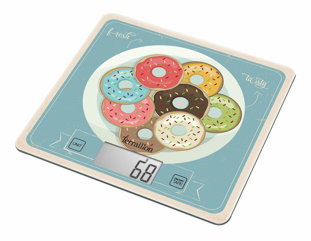 Image of Terraillon T1040 Breakfast Blau Küchenwaage bei nettoshop.ch
