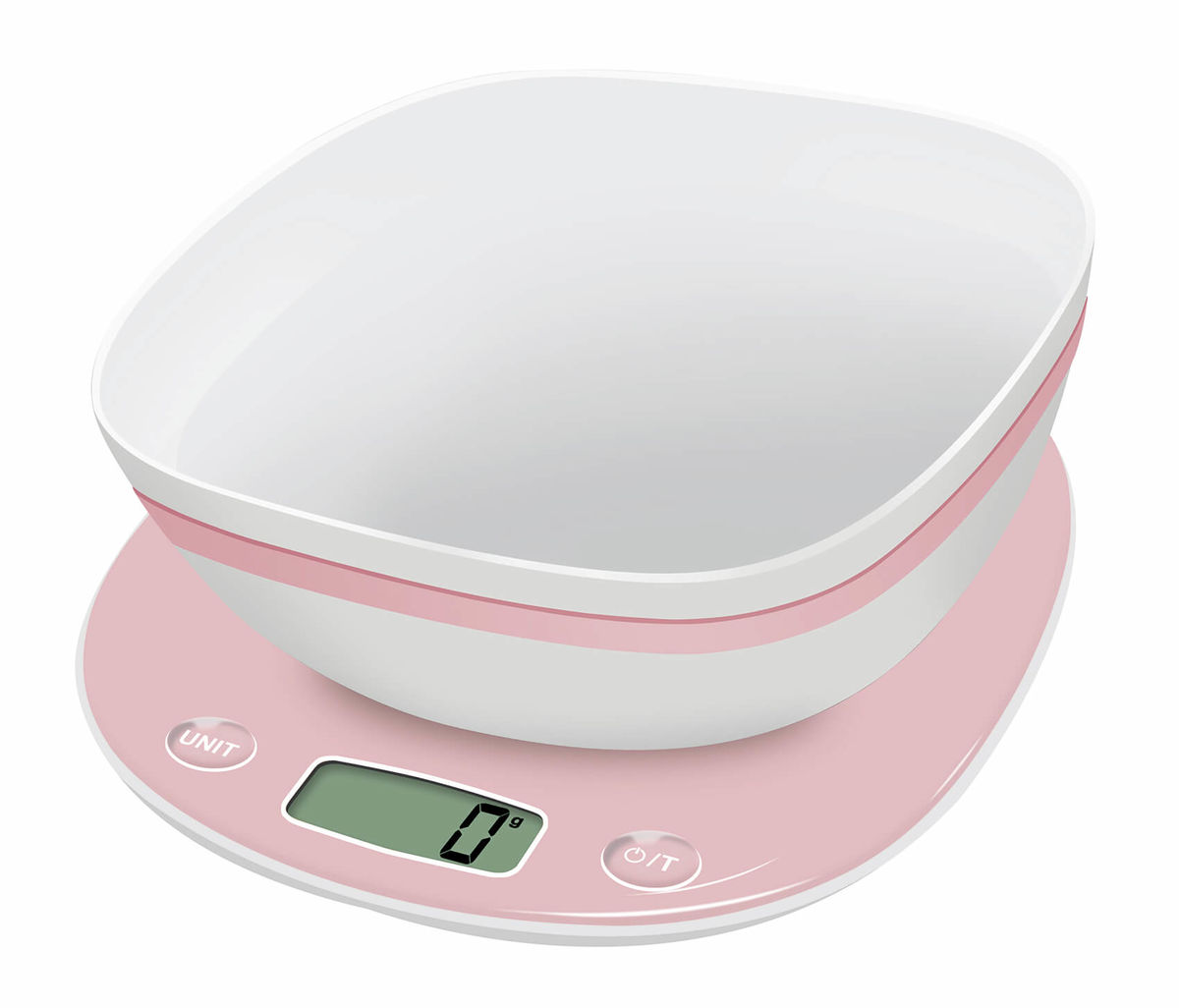 Image of Terraillon Macaron Rose + bol Küchenwaage bei nettoshop.ch