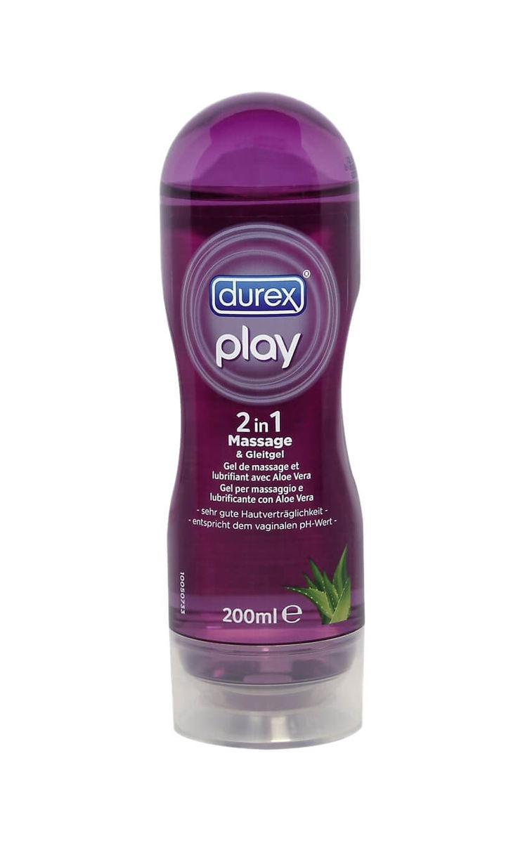 Image of Durex 2 in 1 Aloe Vera (200ml) Massage & Gleitgel bei nettoshop.ch