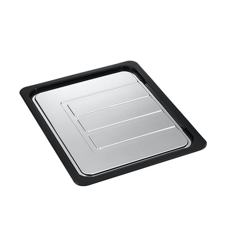 Image of Franke 112.0188.651 Mobiler Tropfteil Edelstahl/Schwarz bei nettoshop.ch