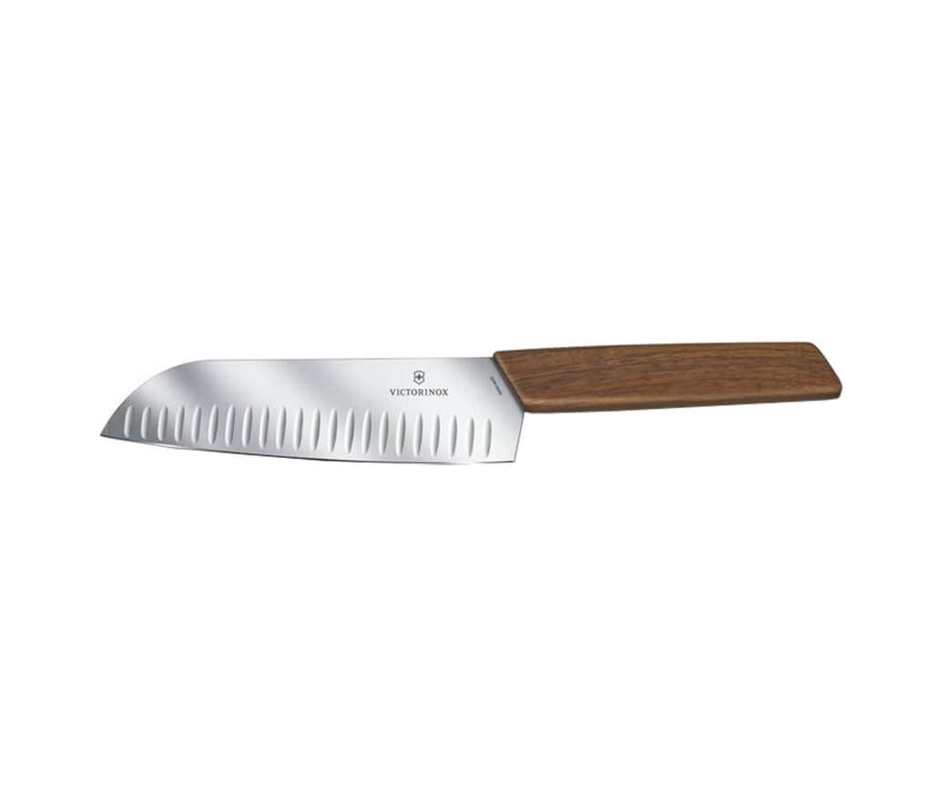Image of Victorinox Swiss Modern Santokumesser 17 cm Nussbaum bei nettoshop.ch
