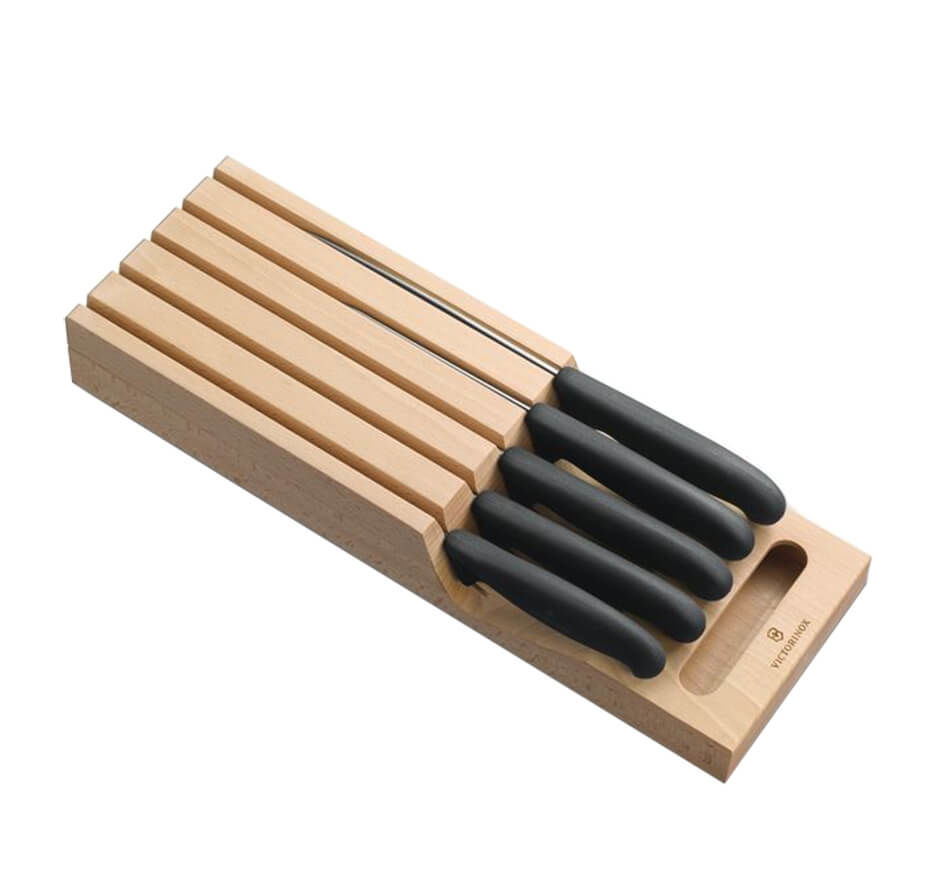 Image of Victorinox Fibrox Messerblock 5er Set bei nettoshop.ch