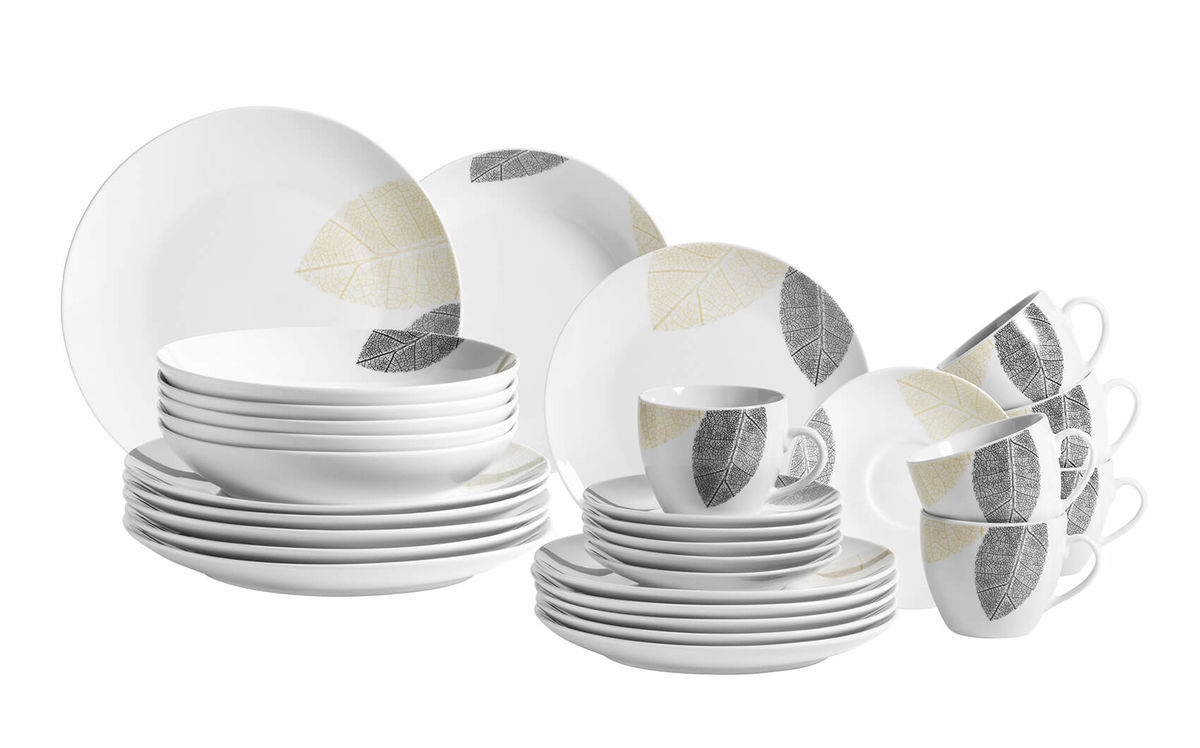 Image of Mäser Jona Kombiservice 30-teilig weiss bei nettoshop.ch
