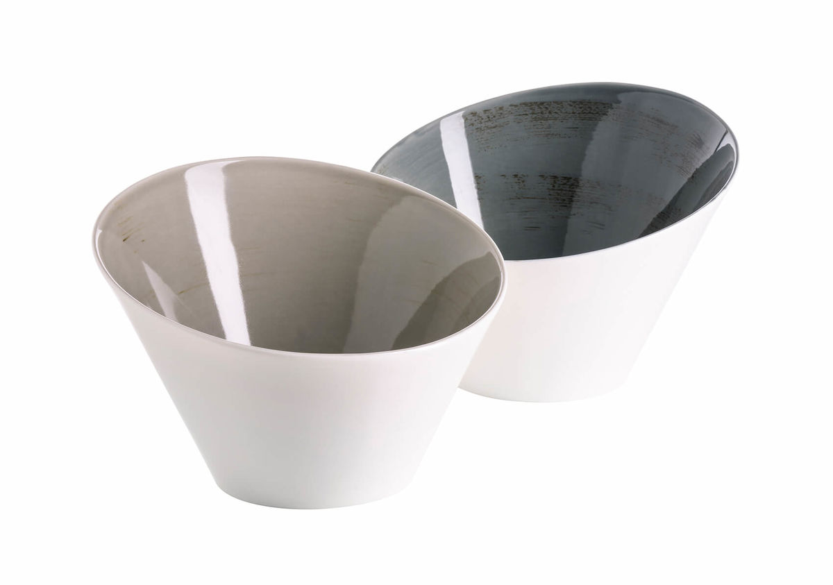 Image of Mäser Schüssel Set 2-teilig 22 cm weiss bei nettoshop.ch