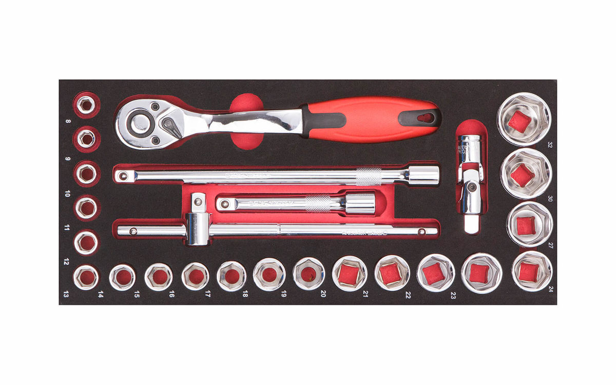 Image of Wheely Steckschlüssel-Satz 25-tlg. Zubehör bei nettoshop.ch