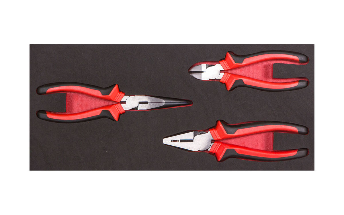 Image of Wheely Industrie-Zangenset 3-tlg. Zubehör bei nettoshop.ch