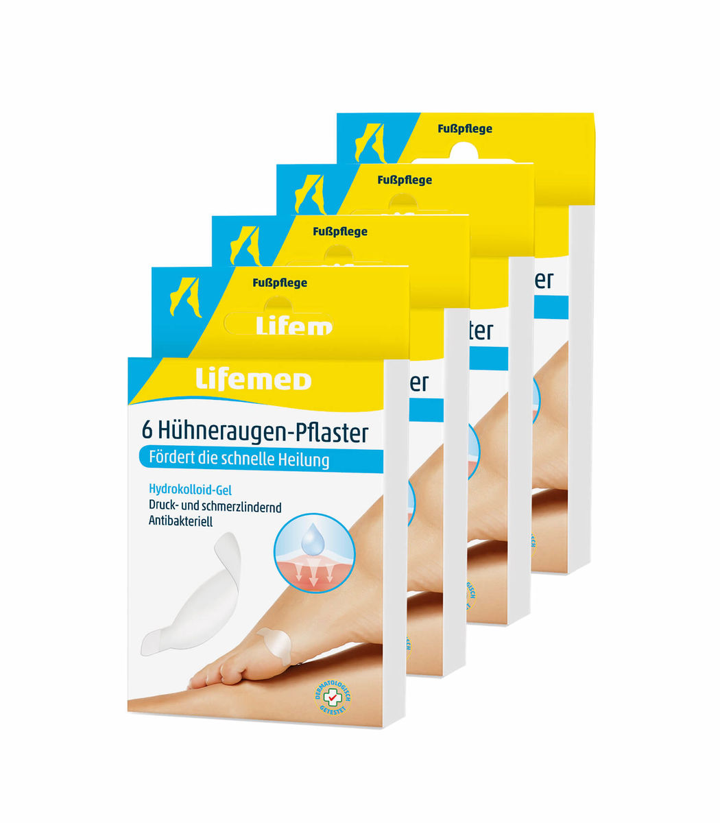 Image of Lifemed 24 Hühneraugen-Pflaster 4,5 cm x 2,2 cm bei nettoshop.ch