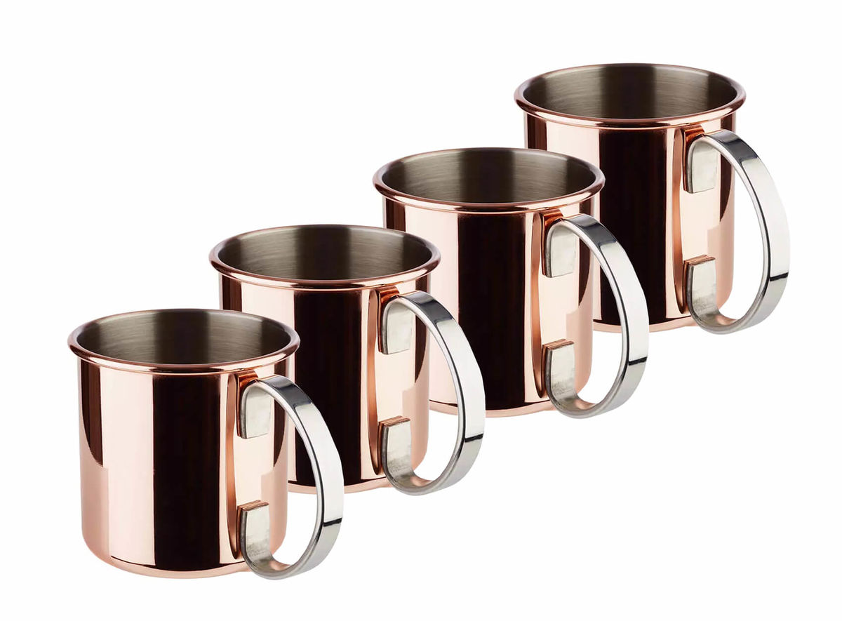 Image of APS Becher Moscow Mule Kupferlook 4 x 50 cl bei nettoshop.ch