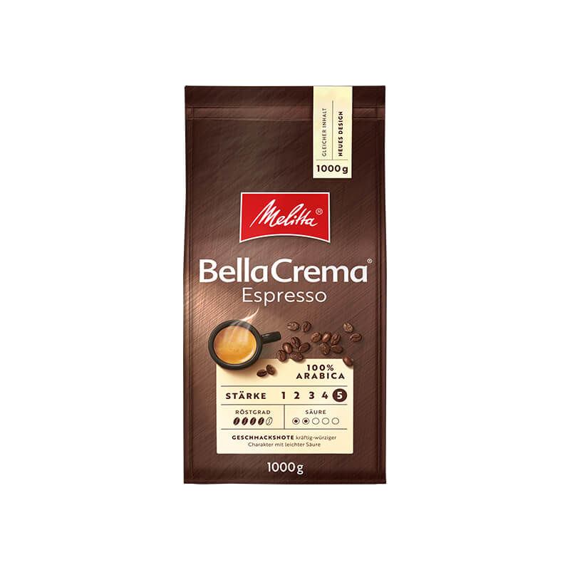 Image of Melitta Bella Crema Espresso Kaffeebohnen 1kg bei nettoshop.ch