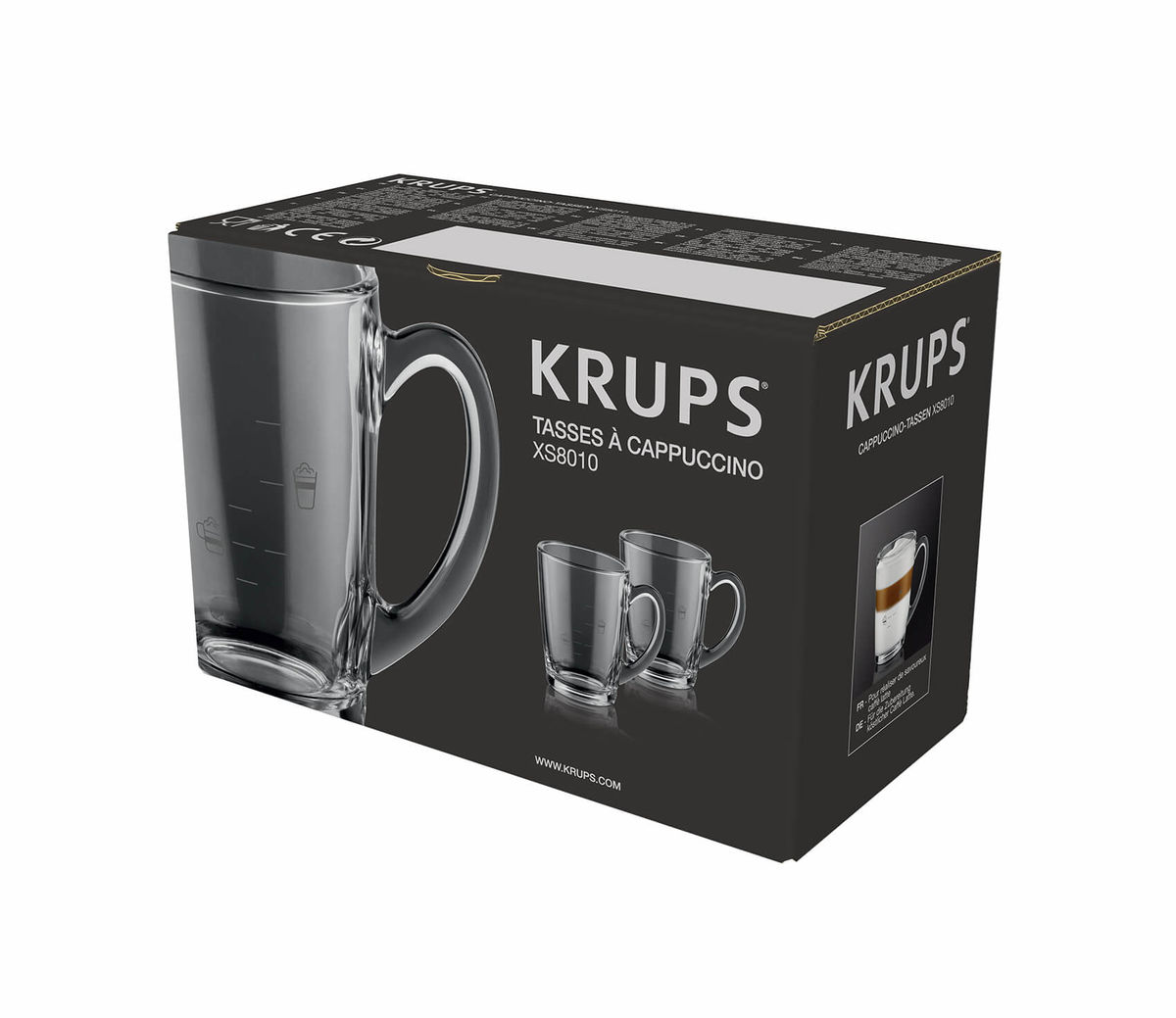 Image of KRUPS Capuccinotasse 2-teilig bei nettoshop.ch