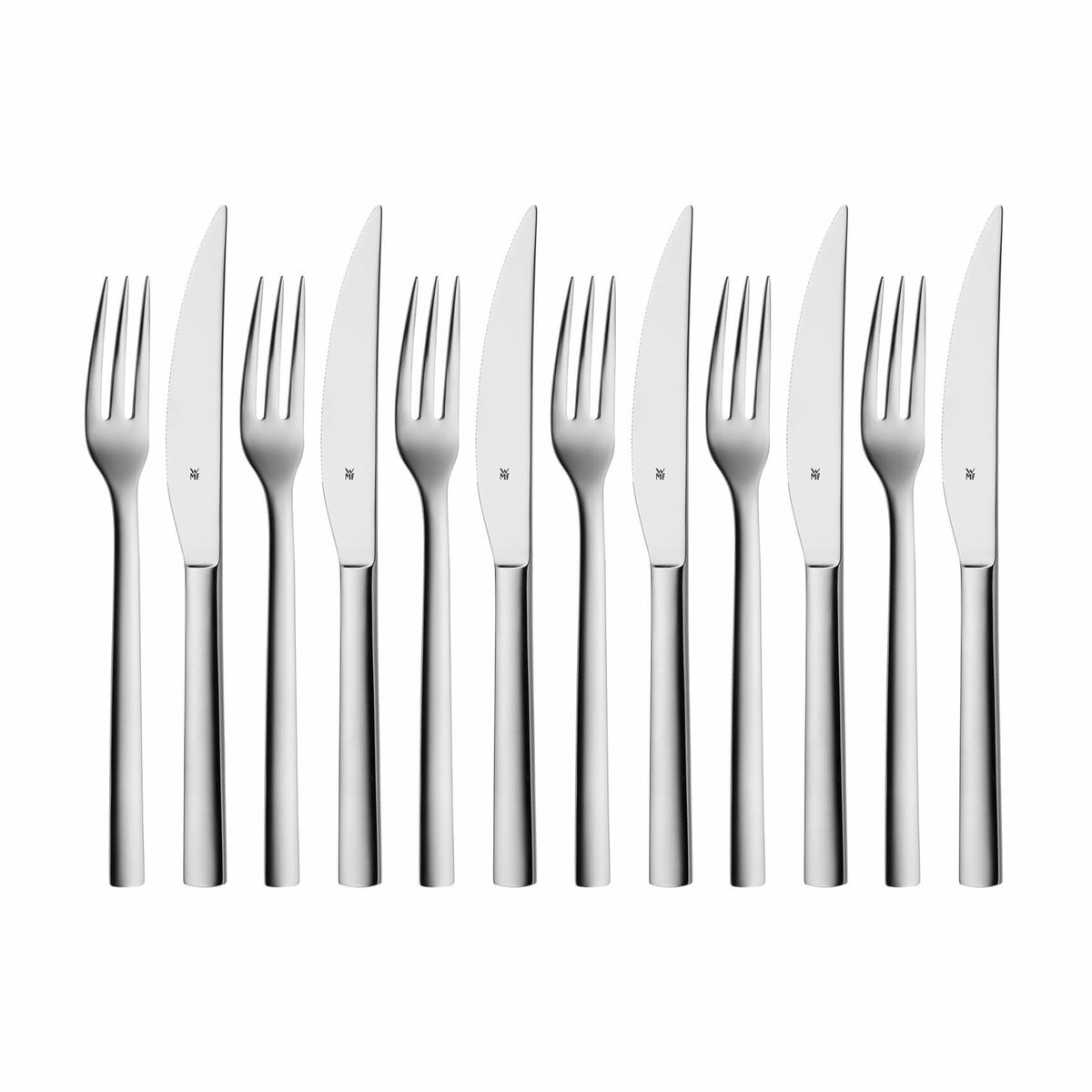Image of WMF Nuova Steak-/Pizzabesteck-Set 12-teilig bei nettoshop.ch