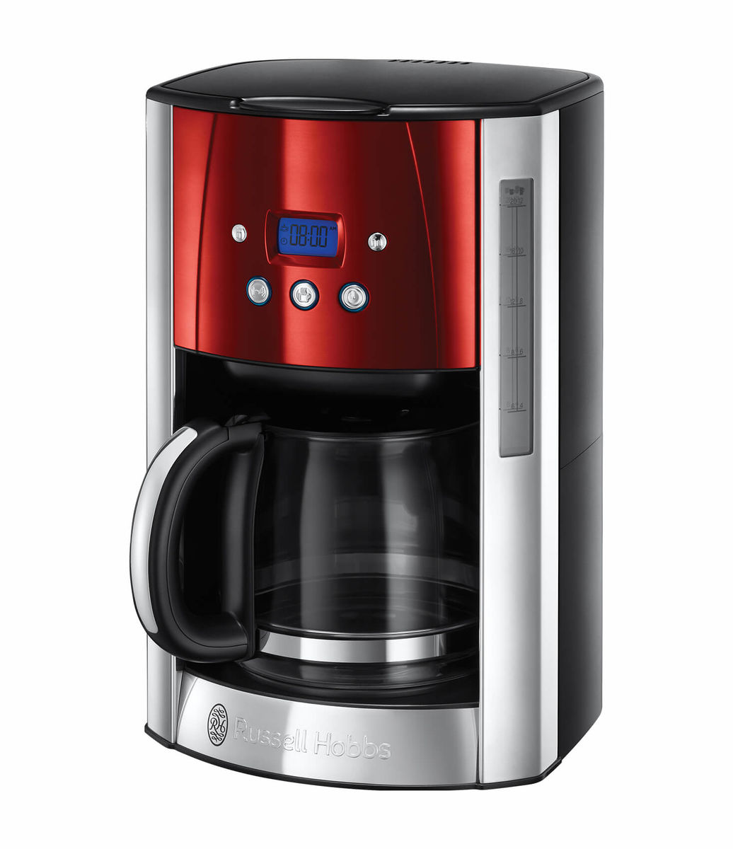 Image of Russell Hobbs Luna Solar 23240-56 Kaffeemaschine Rot bei nettoshop.ch