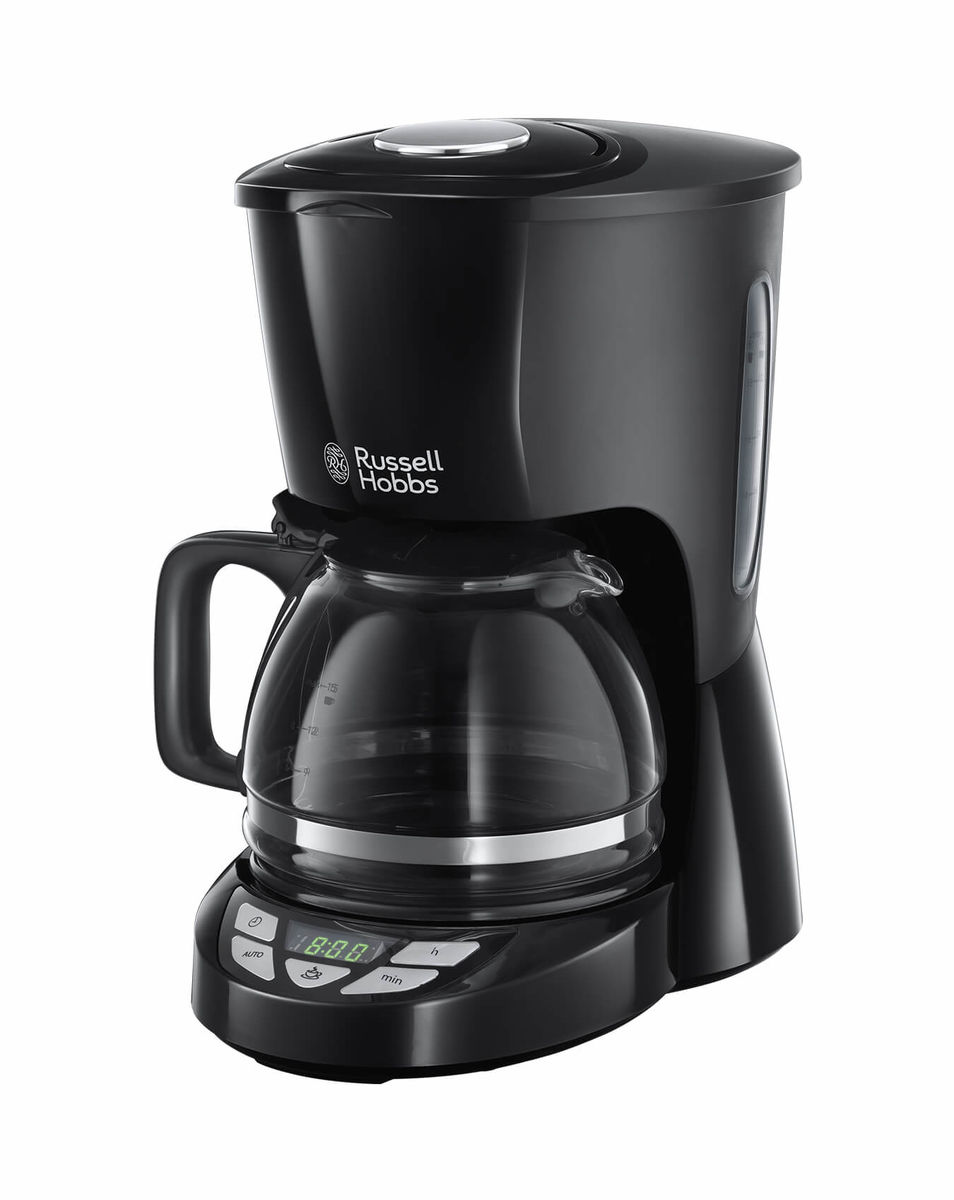Image of Russell Hobbs Textures Plus 22620-56 Glas-Kaffeemaschine schwarz bei nettoshop.ch