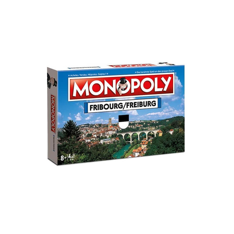 Image of Hasbro Monopoly Fribourg / Freiburg Spiel bei nettoshop.ch