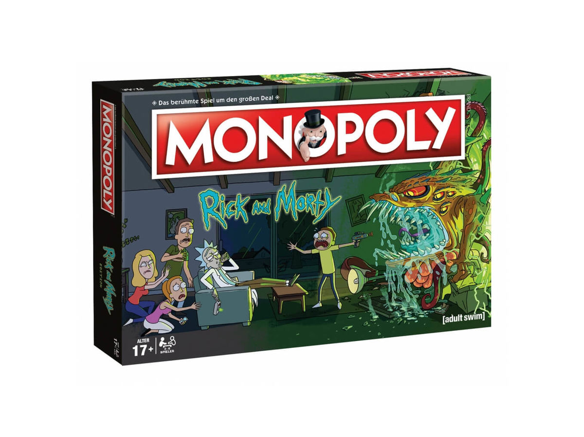 Image of Hasbro Monopoly Rick & Morty Spiel bei nettoshop.ch