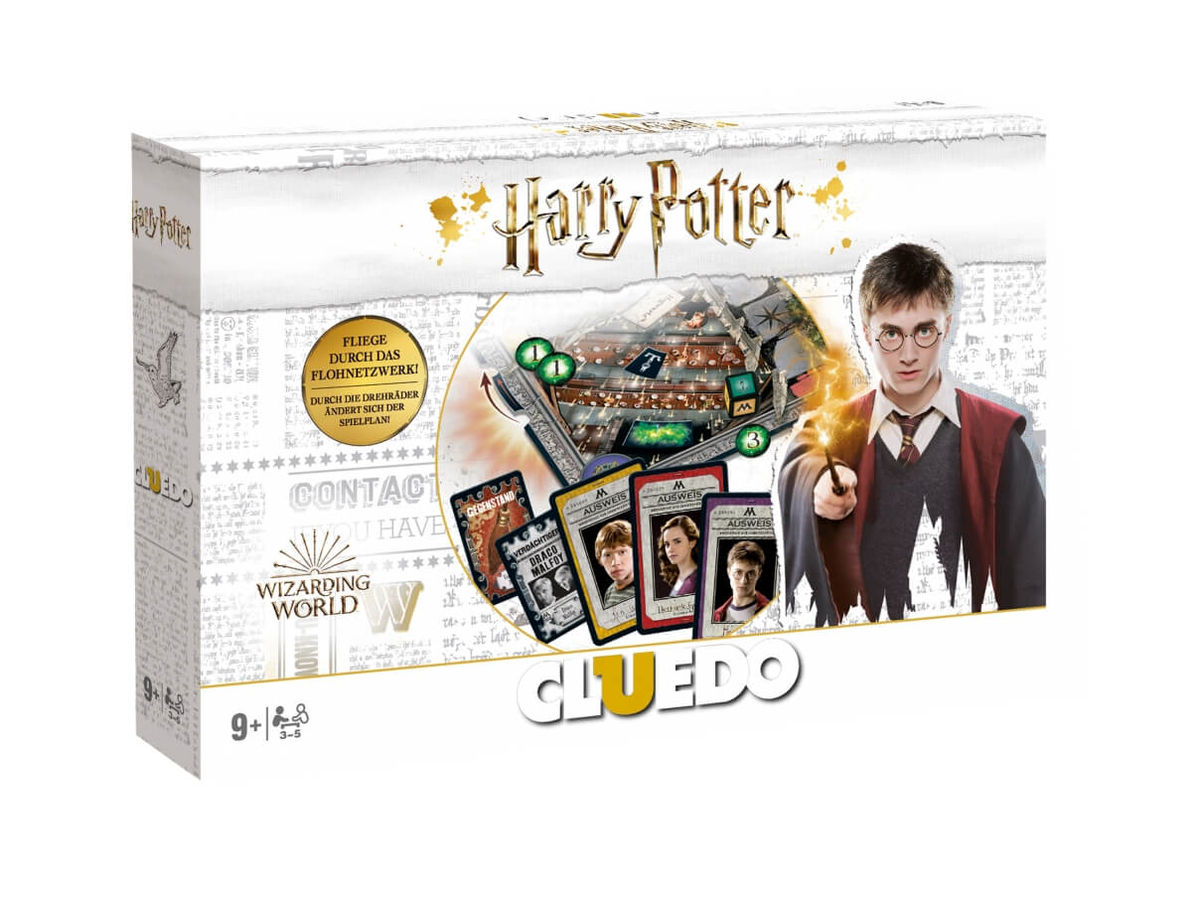 Image of Hasbro Cluedo Harry Potter Coll. Edt. (weiss) Spiel bei nettoshop.ch