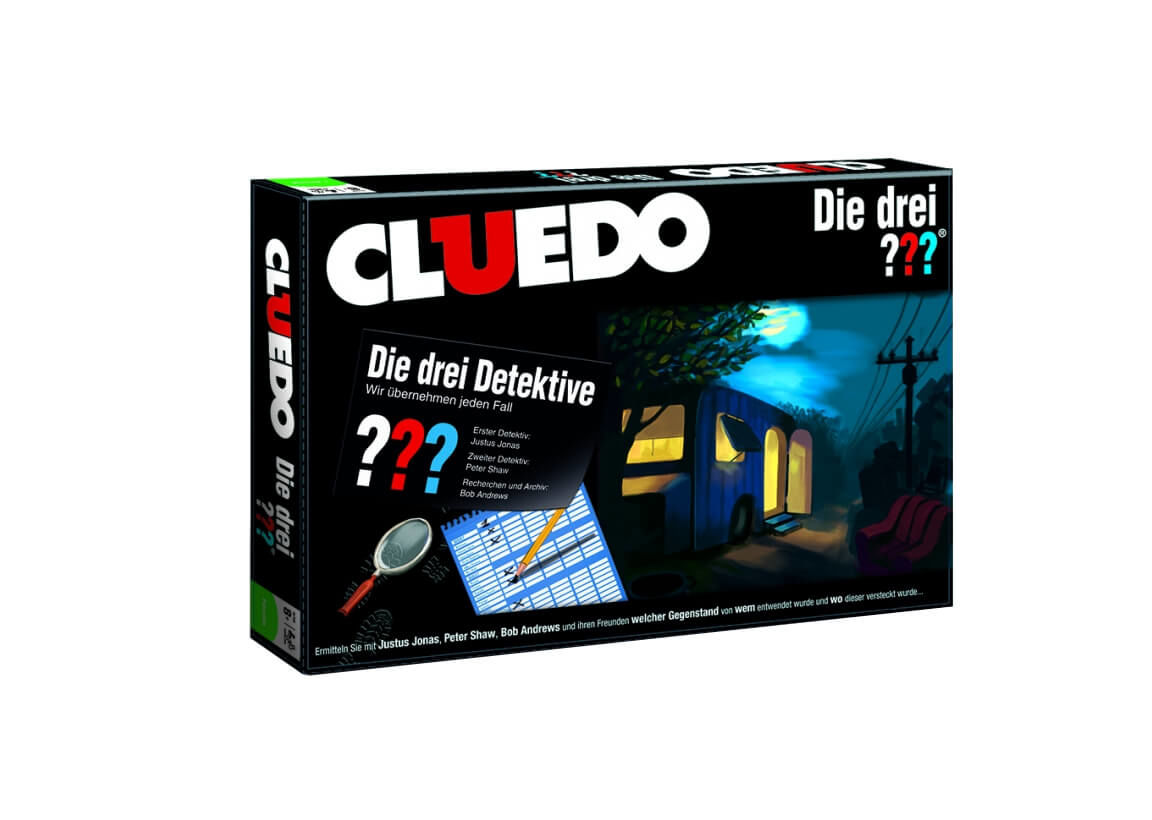 Image of Hasbro Cluedo Die drei ??? Spiel bei nettoshop.ch
