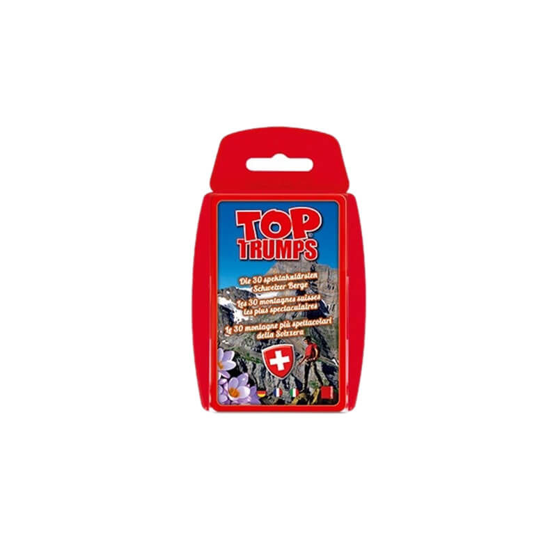 Image of Top Trumps Die 30 spektakulärsten Berge der Schweiz Spiel bei nettoshop.ch