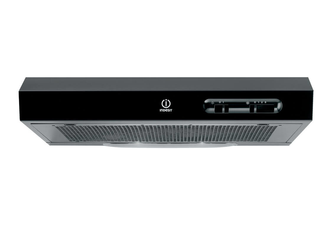 Image of Indesit ISLK 66 LS K Dunstabzugshaube Schwarz bei nettoshop.ch