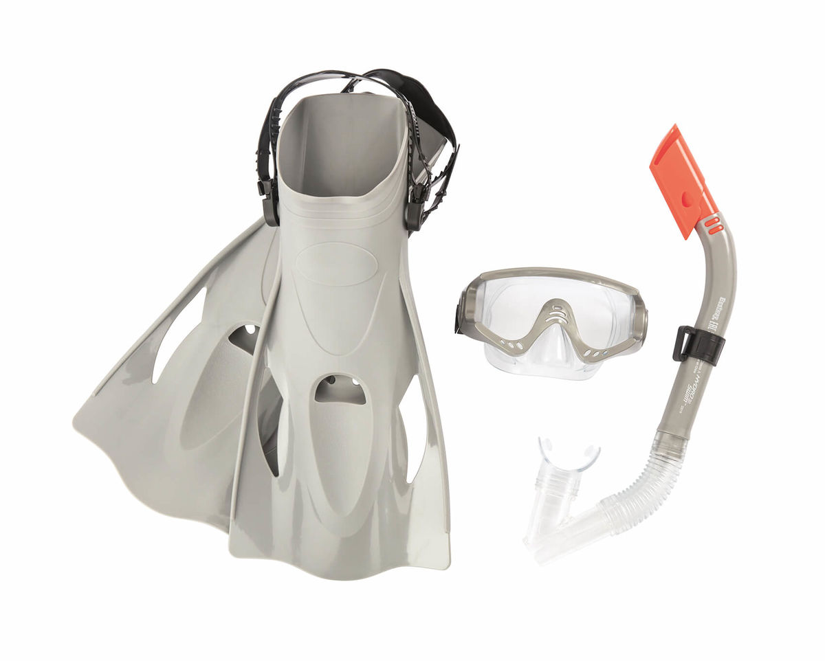 Image of Bestway Hyrdo-Swim Meridian Schnorchelset grau bei nettoshop.ch
