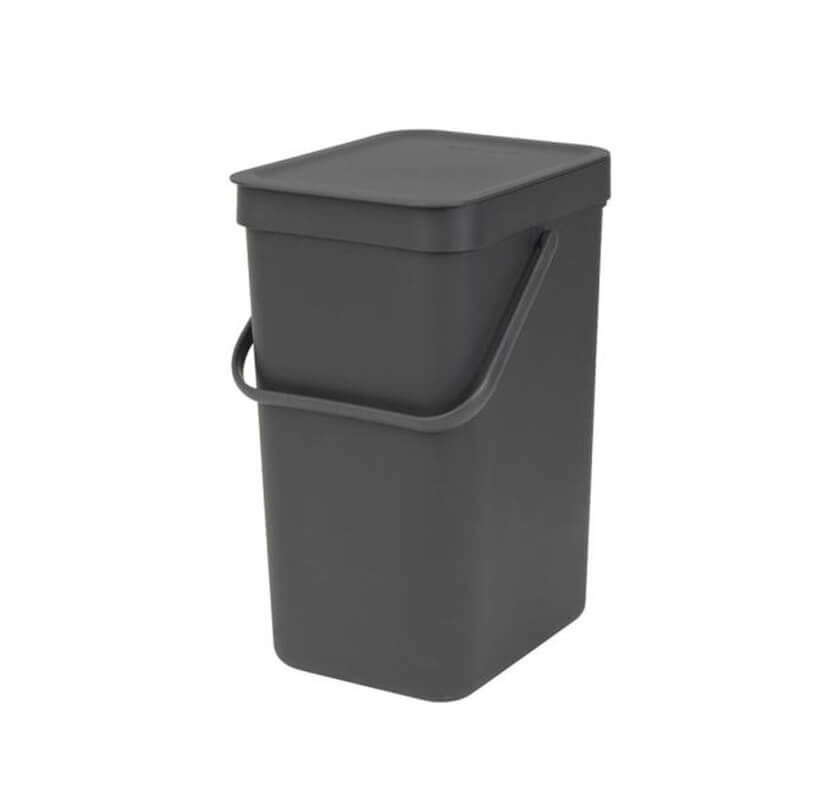 Image of Brabantia Sort & Go 12l Abfalleimer grau bei nettoshop.ch