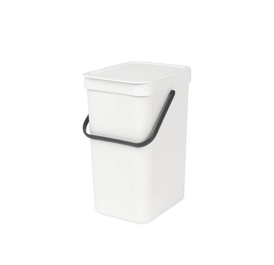 Image of Brabantia Sort & Go 12l Abfalleimer weiss bei nettoshop.ch