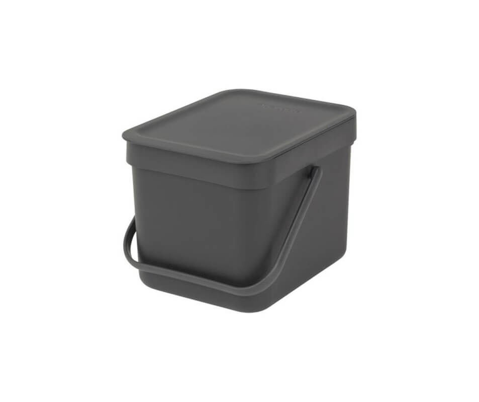 Image of Brabantia Sort & Go 6l grau Abfalleimer bei nettoshop.ch