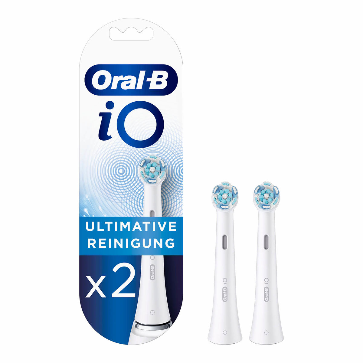 Image of Oral-B iO Ultimative Reinigung 2er Bürstenkopf weiss bei nettoshop.ch
