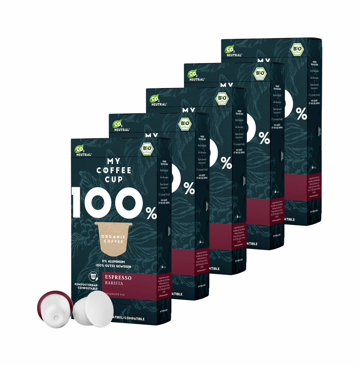 Image of My Coffee Cup 5x Espresso Barista Bio Kapseln Kaffee bei nettoshop.ch