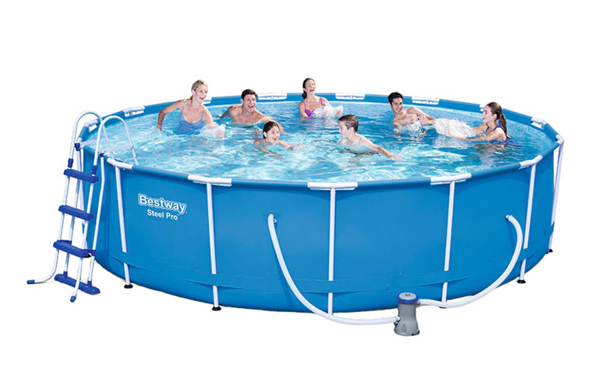 Image of Bestway Steel Pro Max set 13.56595 Pool bei nettoshop.ch