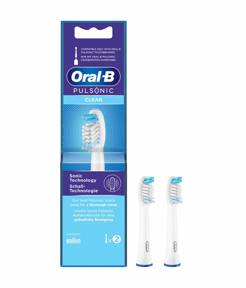 Image of Oral-B Pulsonic Clean 2er Bürstenkopf bei nettoshop.ch