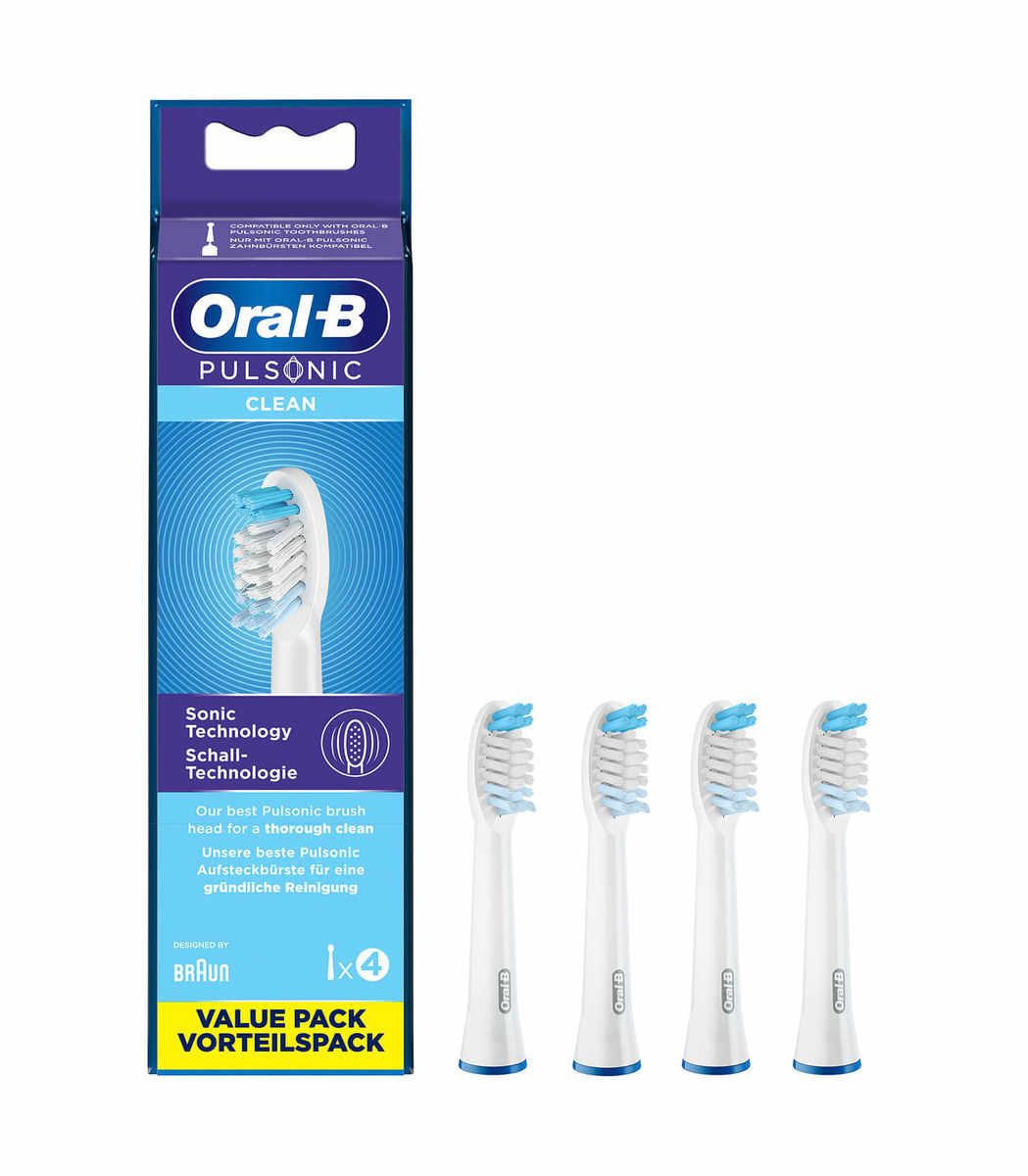 Image of Oral-B Pulsonic Clean 4er Bürstenkopf bei nettoshop.ch