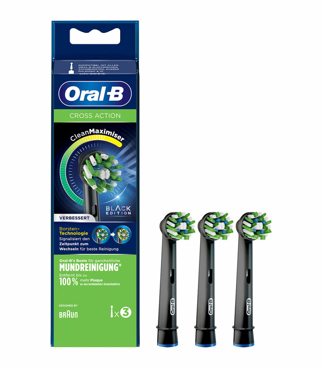 Image of Oral-B CrossAction CleanMaximiser 3er Bürstenkopf bei nettoshop.ch