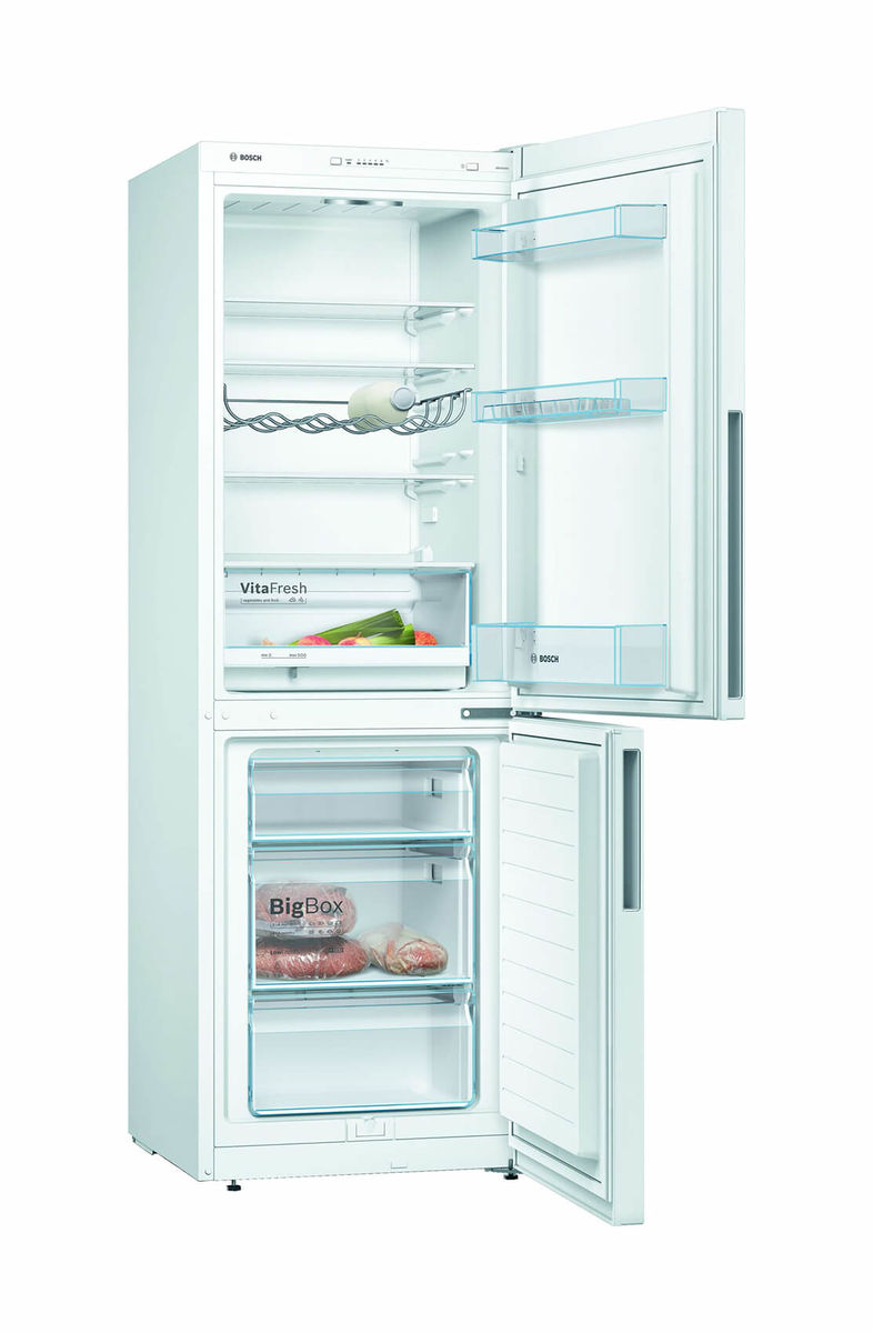 Image of Bosch KGV33VWEA Kühlschrank Weiss rechts bei nettoshop.ch