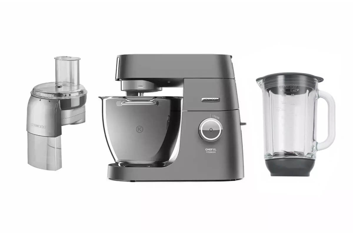 Image of Kenwood Chef XL Titanium KVL 8320 S System + Auswurfraffel AT340 bei nettoshop.ch