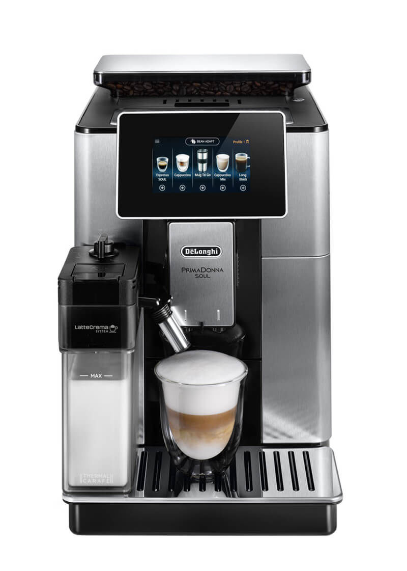 Image of De Longhi ECAM610.75.MB PrimaDonna Soul Kaffeemaschine Vollautomat bei nettoshop.ch