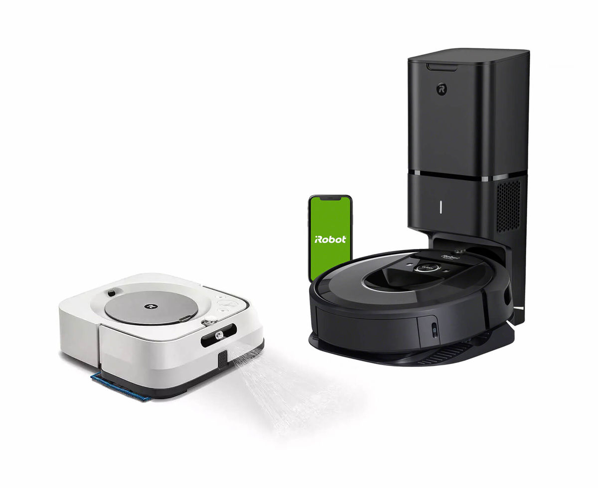 Image of iRobot Roomba i7+ Saugroboter + Braava jet m6 Wischroboter bei nettoshop.ch