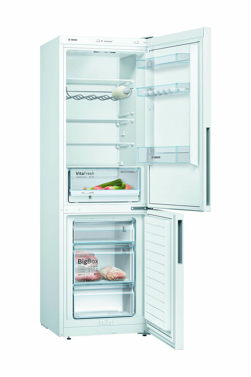 Image of Bosch KGV36VWEA Kühlschrank Weiss rechts bei nettoshop.ch