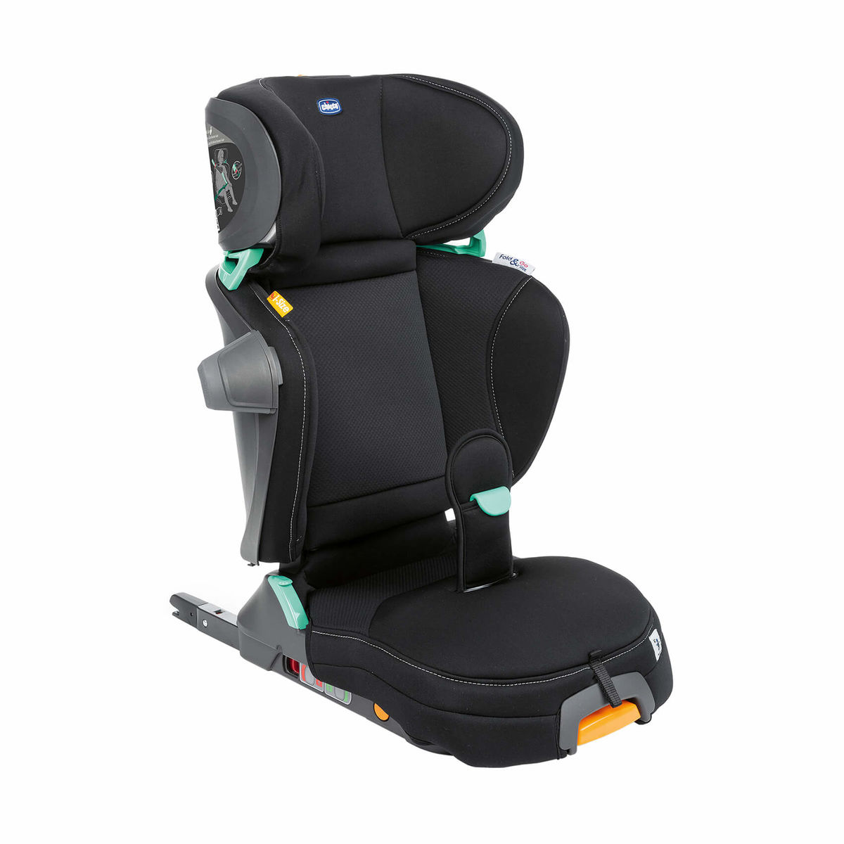 Image of Chicco FOLD&GO i-Size Autokindersitz Black bei nettoshop.ch