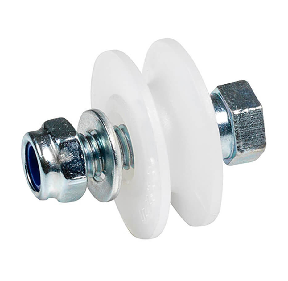 Image of Krüger Seilrolle weiss für Verbindungsschiene komplett bei nettoshop.ch