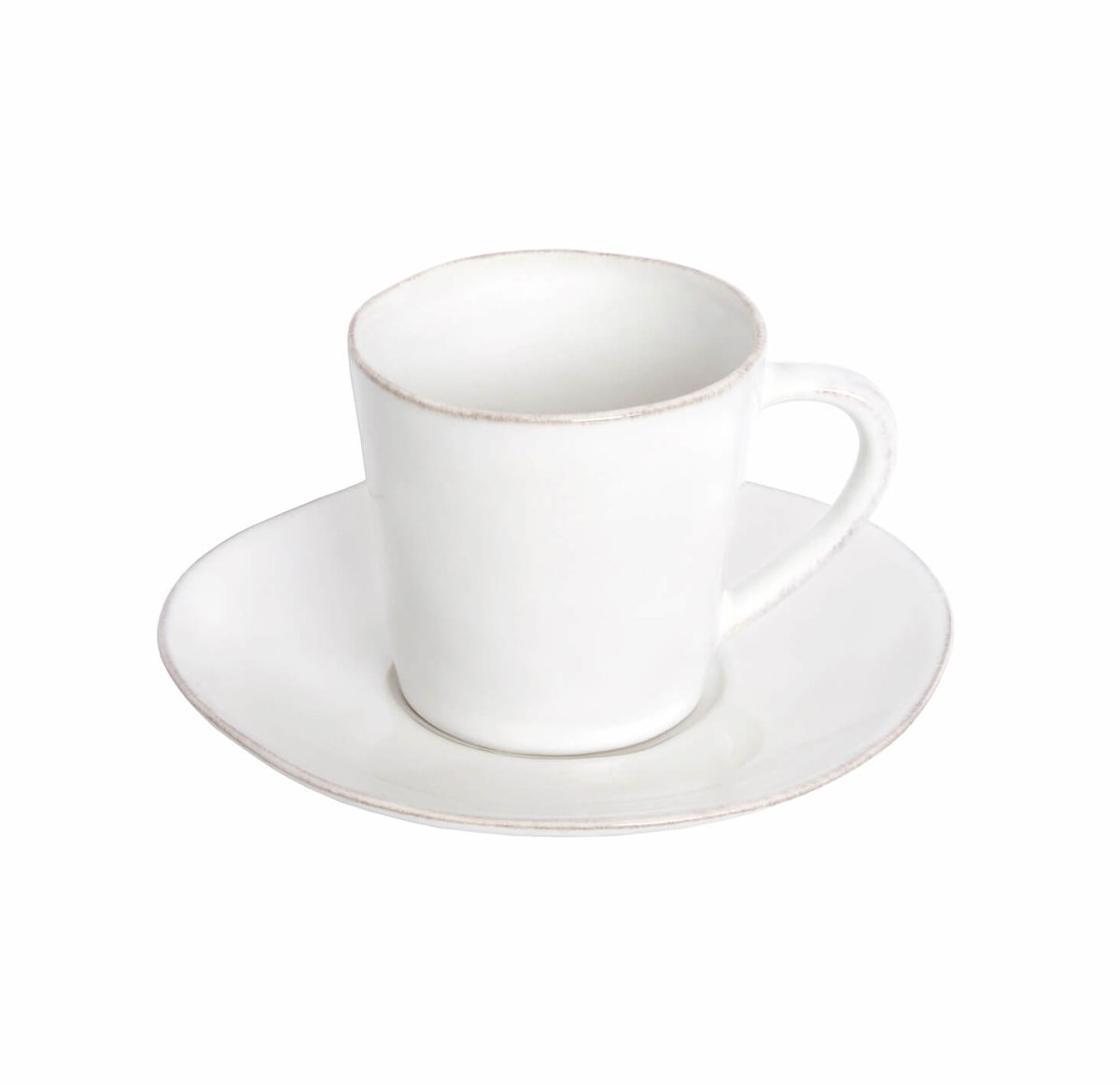 Image of Costa Nova Kaffeetasse + Untertasse 1.9 dl 12-tlg. weiss bei nettoshop.ch