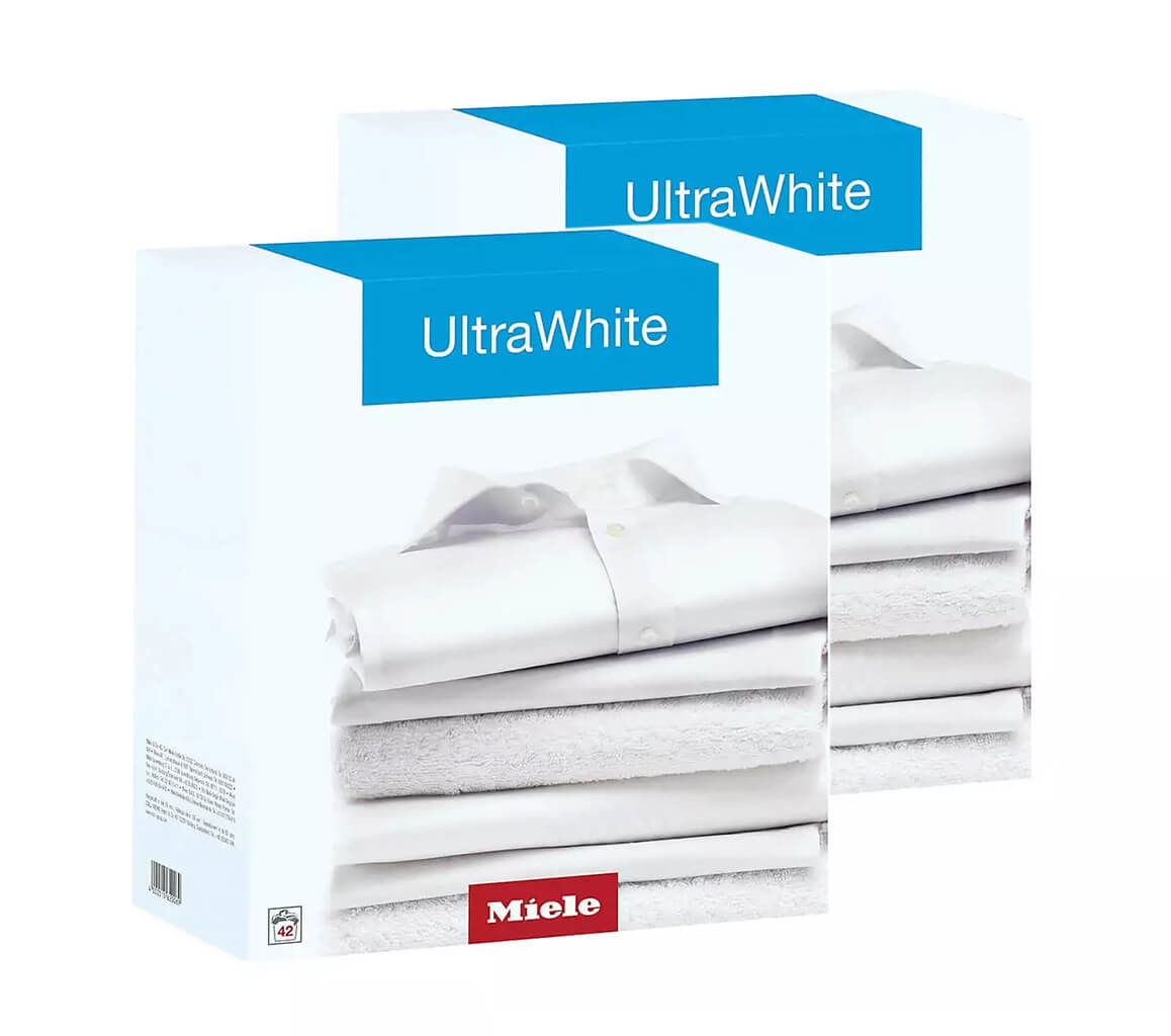 Image of Miele 2x WA UW 2702 P UltraWhite Pulverwaschmittel 2,7 kg bei nettoshop.ch